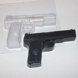 Пистолет пластиковая форма