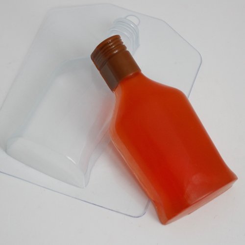 Бутылка коньяка пластиковая форма