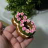 Восьмое марта пирожное с розами форма силиконовая