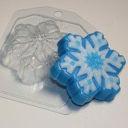 Снежинка 3 форма пластиковая