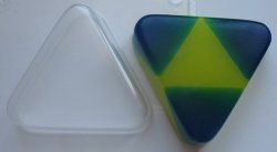 Геометрия - Треугольник 2 форма пластиковая