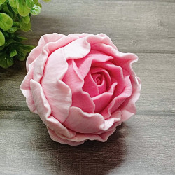 Роза шаровидная форма силиконовая  