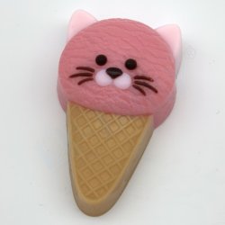 Мороженое / Кошка пластиковая форма 
