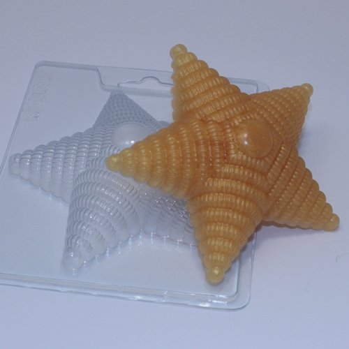 Звезда с погон пластиковая форма