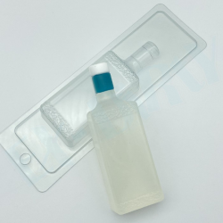 Бутылка текилы No7 пластиковая форма
