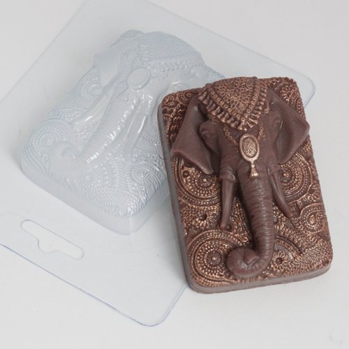 Слон индийский пластиковая форма