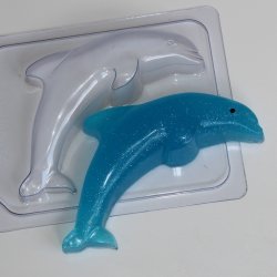 Дельфин форма пластиковая