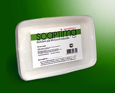База для скрабов SOAPTIMA 1 кг.