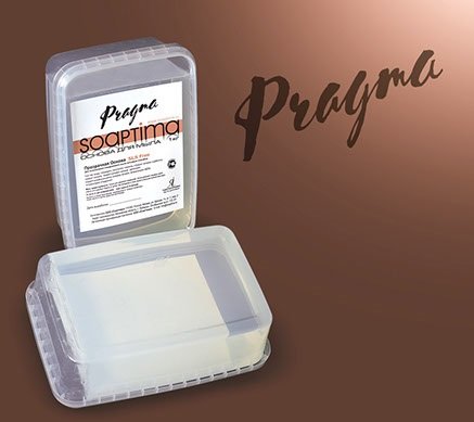 Мыльная основа PRAGMA SOAPTIMA SLS Free прозрачная 1 кг.