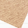 Бумага крафт «Письма», 50 х 70 см