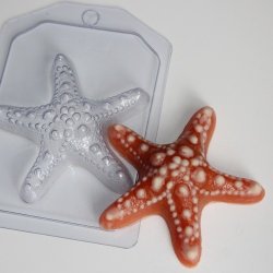 Морская звезда форма пластиковая