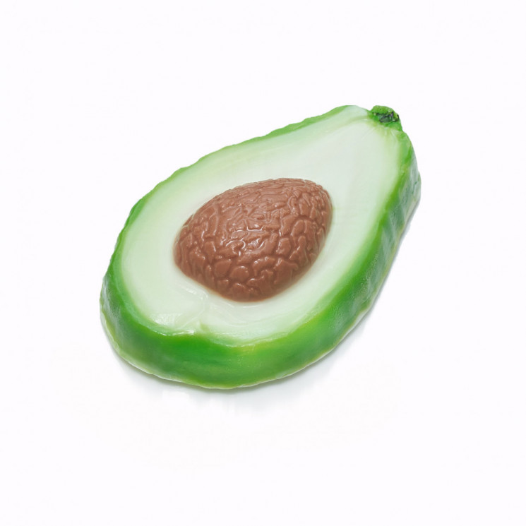 Авокадо половинка  пластиковая форма