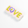 Love (слово) форма пластиковая