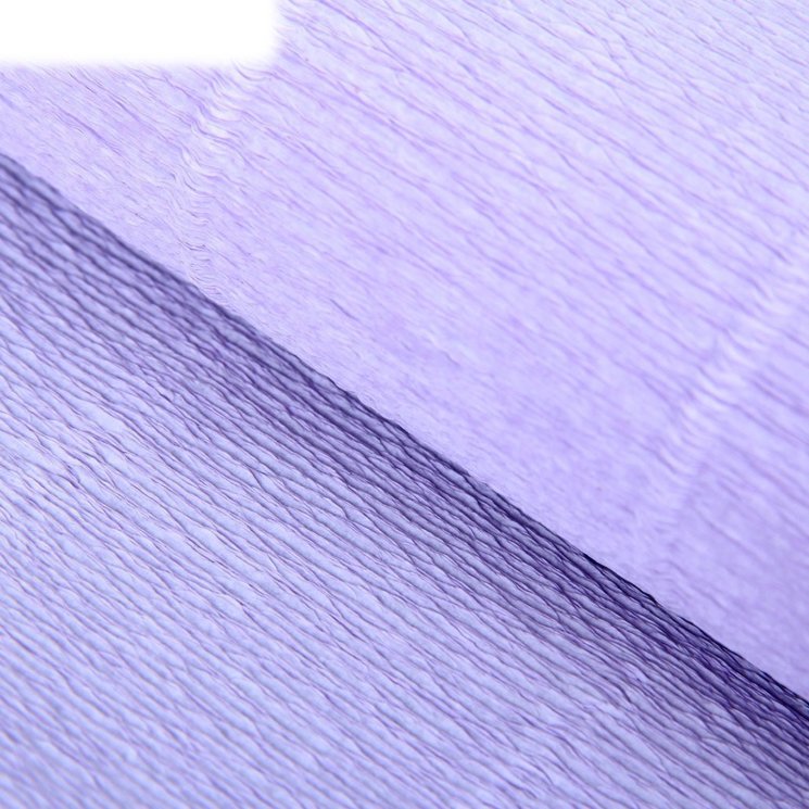 Гофрированная бумага Сиреневая (Италия, 50 х 250 см)